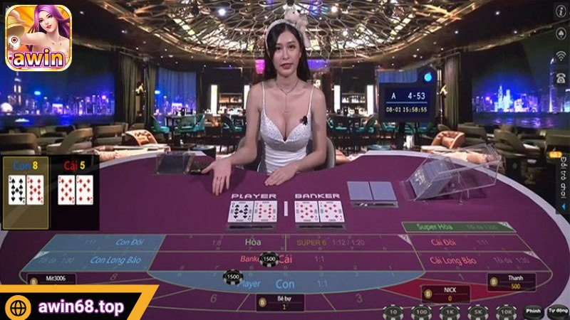 Baccarat được dẫn dắt bởi các dealer trẻ trung, nhiệt tình