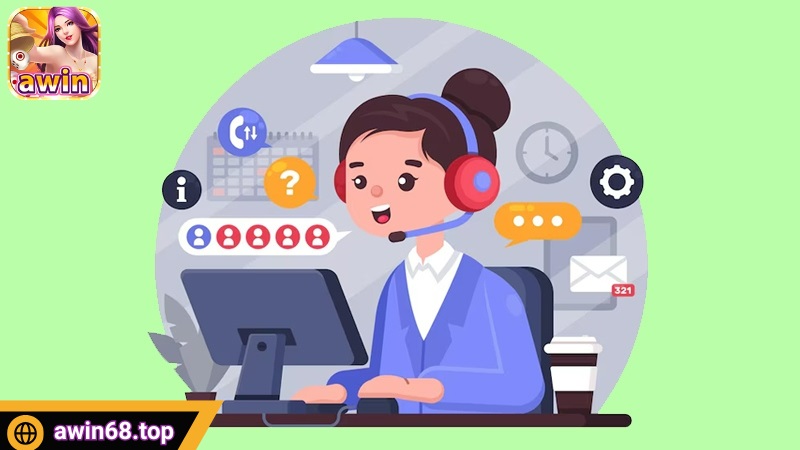 Bet thủ sử dụng đa dạng phương thức liên hệ Awin68
